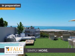 Hochwertig ausgestatte Neubauwohnung in Santa Pola mit Meerblick, nähe Alicante